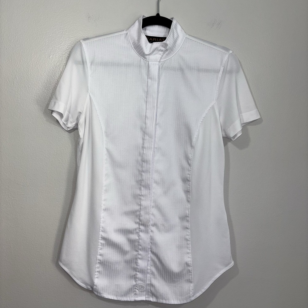 Ariat Pro Series Show Shirt white size 34 Mens equestrian jumping eventing